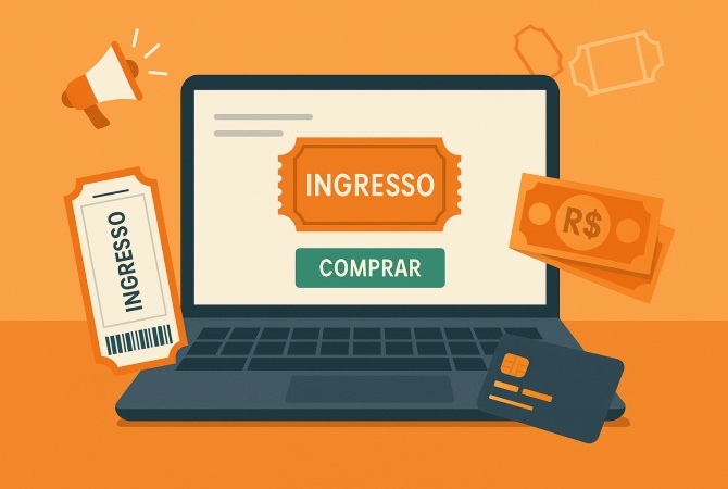 Guia completo para vender ingressos online e lucrar mais com seus eventos
